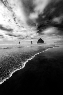 At Surf's Edge, Cannon Beach, Oregon At Surf's Edge, Cannon Beach, Oregon
