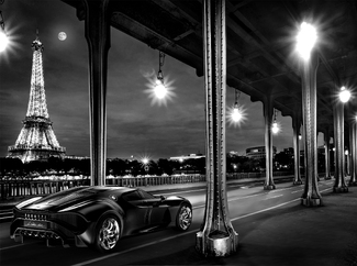 BUGATTI la voiture noire BUGATTI la voiture noire