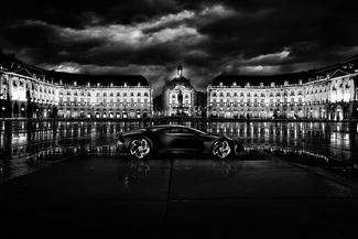 Bugatti la voiture noire in Paris  Bugatti la voiture noire in Paris
