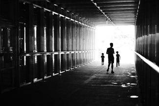 Three Figures in the Shadow Three Figures in the Shadow