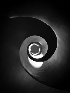 Light and shadow staircase Light and shadow staircase
