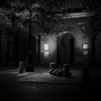 The quiet of the night in Transylvania The quiet of the night in Transylvania