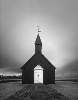 Black Church in Iceland Black Church in Iceland