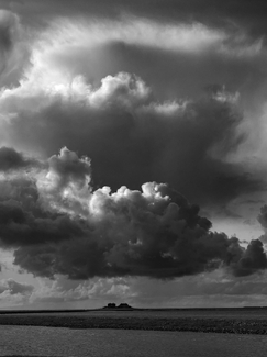 Mighty Clouds over a Hallig Mighty Clouds over a Hallig