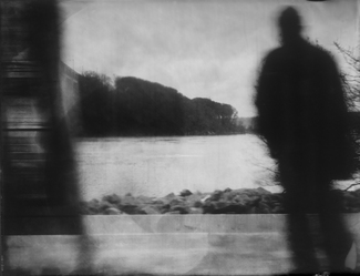 Man in Station Bronx-Spuyten Duyvil Man in Station Bronx-Spuyten Duyvil