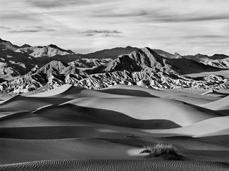 Dunes And Aragosa Range Dunes And Aragosa Range