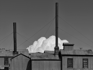 Smoke Stacks and White Cloud Smoke Stacks and White Cloud
