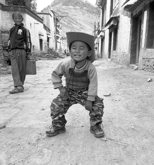 The Little Cowboy, Gyantse, Tibet The Little Cowboy, Gyantse, Tibet