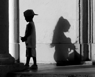 A Boy and His Mother, Havana, Cuba, 2023 A Boy and His Mother, Havana, Cuba, 2023