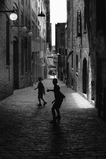 Post Alley Silhouettes