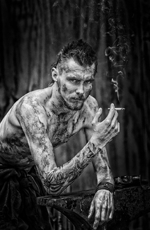 Having a Smoke Having a Smoke