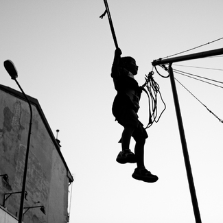 A jump in the city A jump in the city