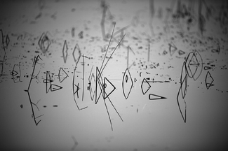 Symbols on the water Symbols on the water