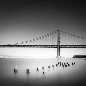 Bay Bridge Pillars Bay Bridge Pillars