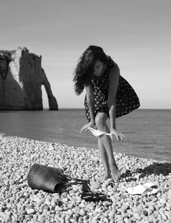 Girl by the sea Girl by the sea