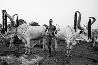 Mundari Man With Rifle Mundari Man With Rifle