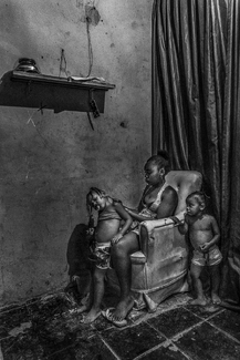 Mother with her Daughters Mother with her Daughters