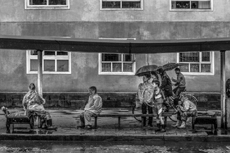 Pyongyang Bus Stop Pyongyang Bus Stop