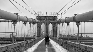 Lovers on the Bridge