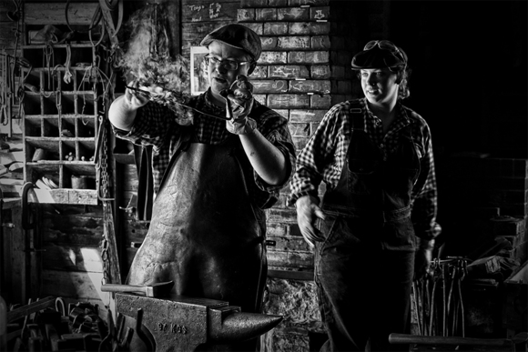 In the Role of Ancient Blacksmiths