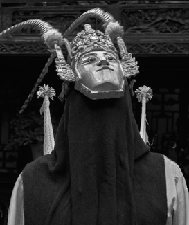 A religious drama actor A religious drama actor