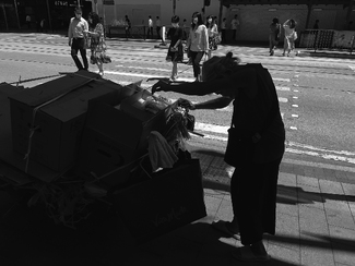 A scavenger A scavenger