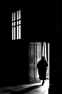 Entering the cathedral Entering the cathedral