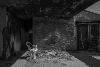 Living room in wartime Living room in wartime